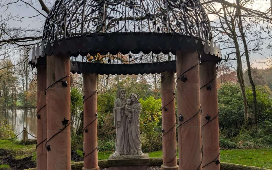 Cupola Completed at the Shrine